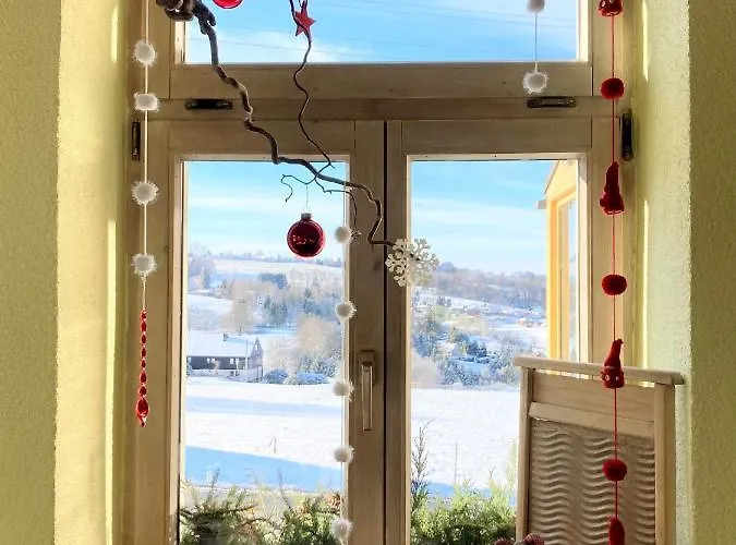 Wohlfuehlherberge Weitblick * Erlbach (Saxony)